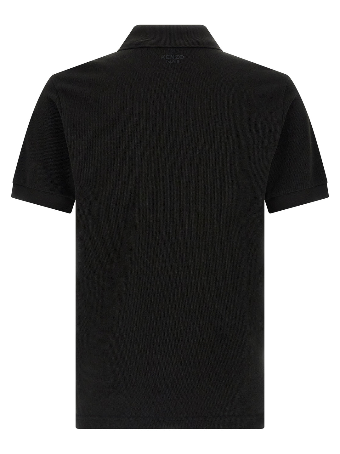 Kenzo Black Cotton Polo Shirt