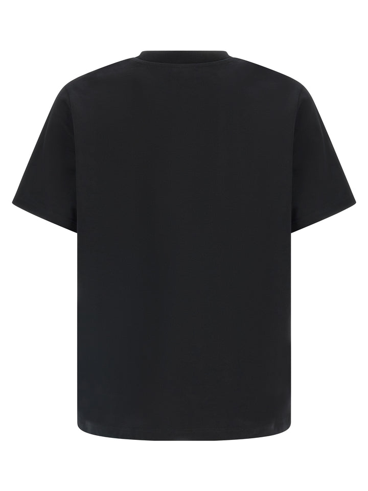 Casablanca Black Organic Cotton T-Shirt