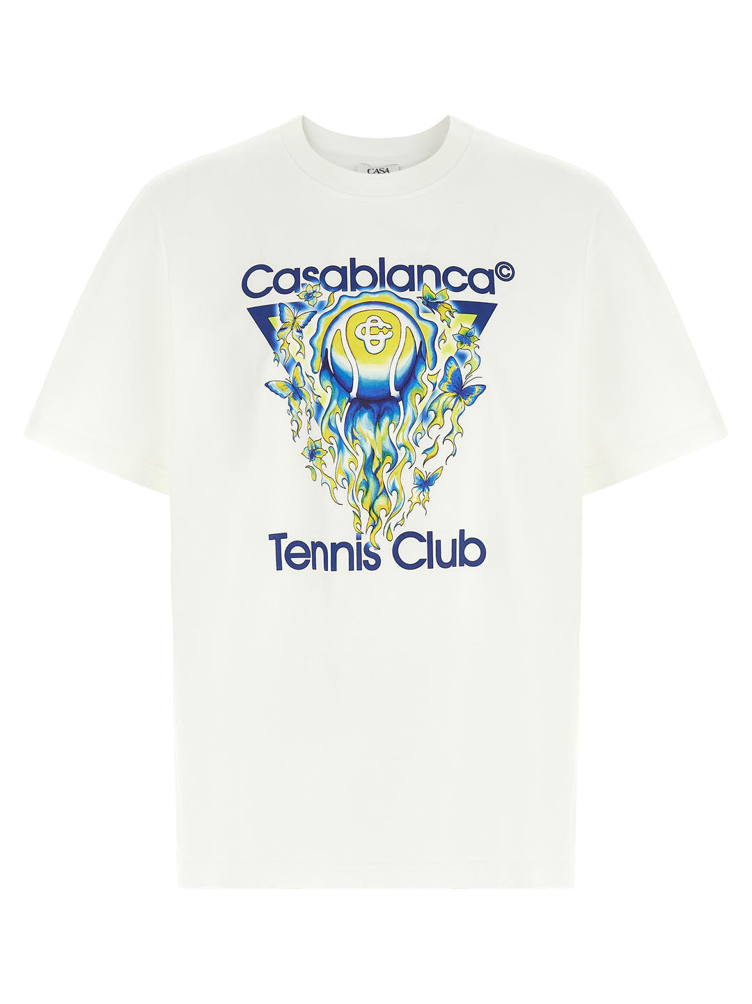 Casablanca White Organic Cotton T-Shirt