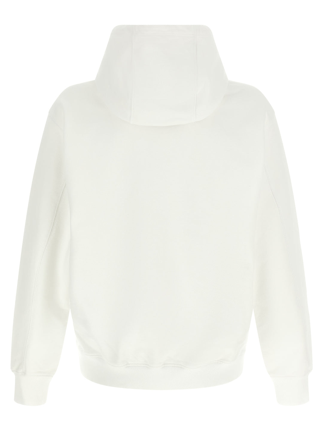 Casablanca White Organic Cotton Sweatshirt