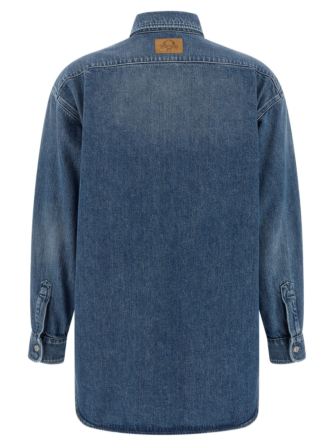 Moschino Blue Cotton Blouse