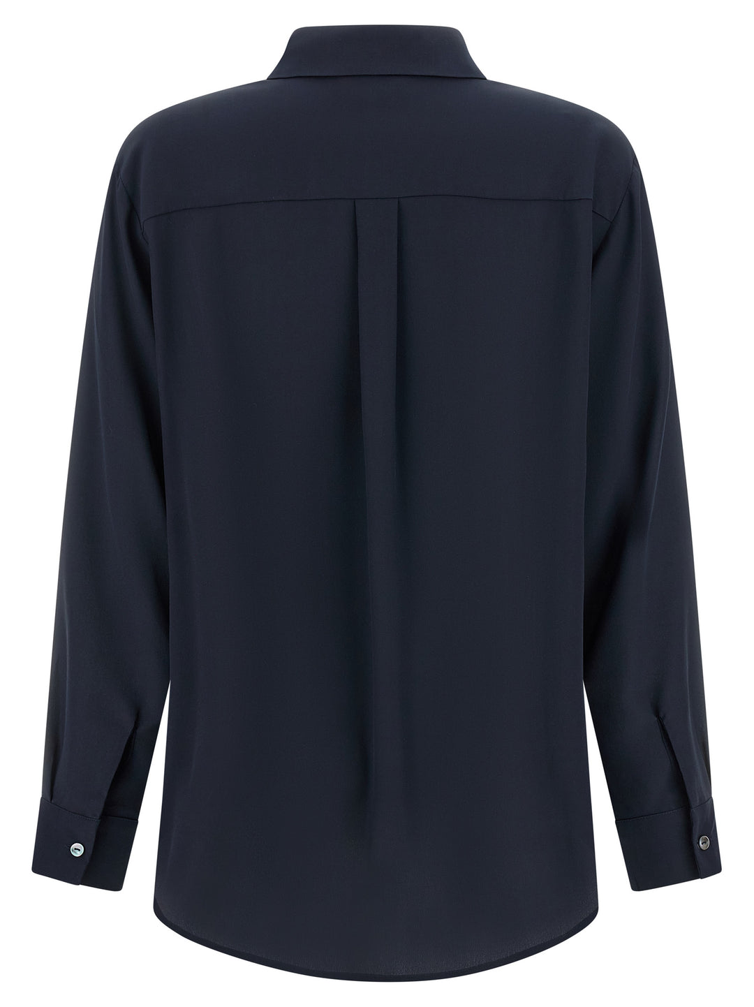 P.A.R.O.S.H. Blue Silk Blouse
