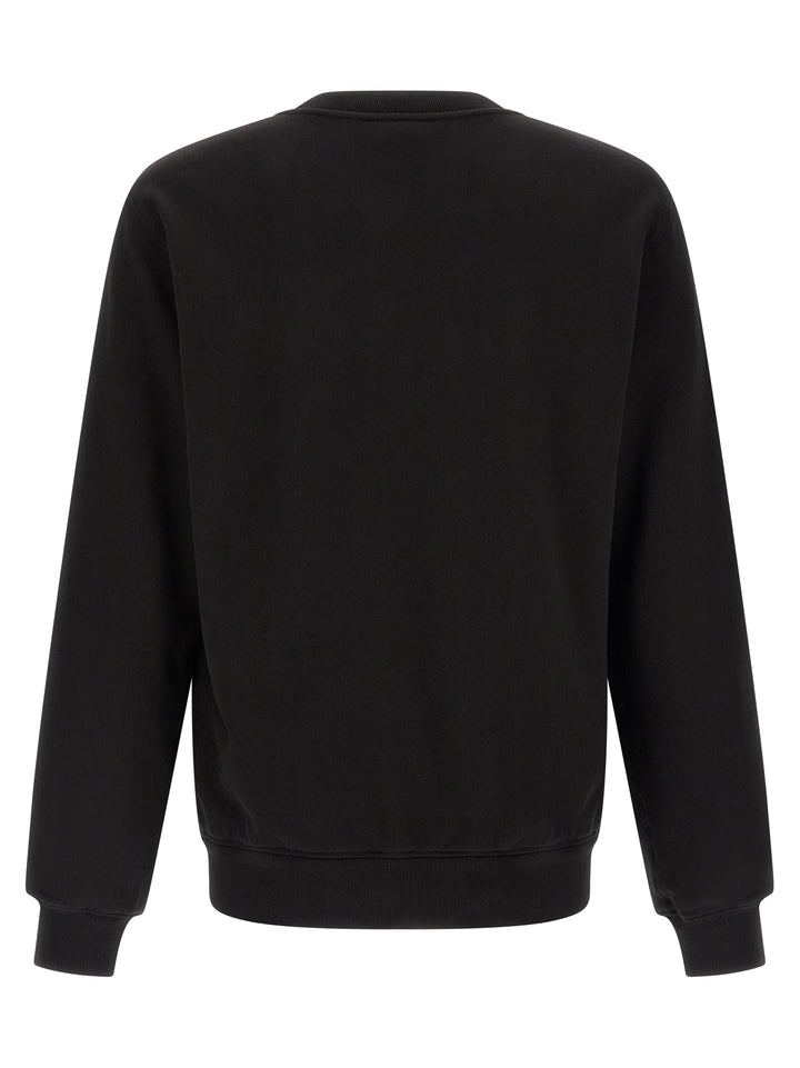 Dolce &amp; Gabbana Black Cotton Sweatshirt
