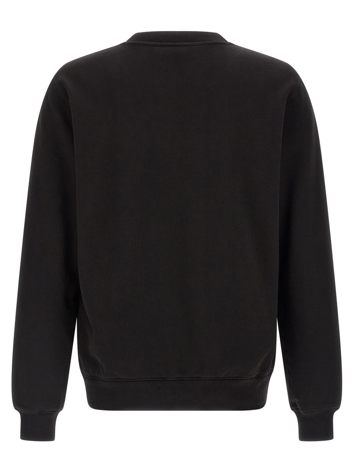 Dolce &amp; Gabbana Black Cotton Sweatshirt