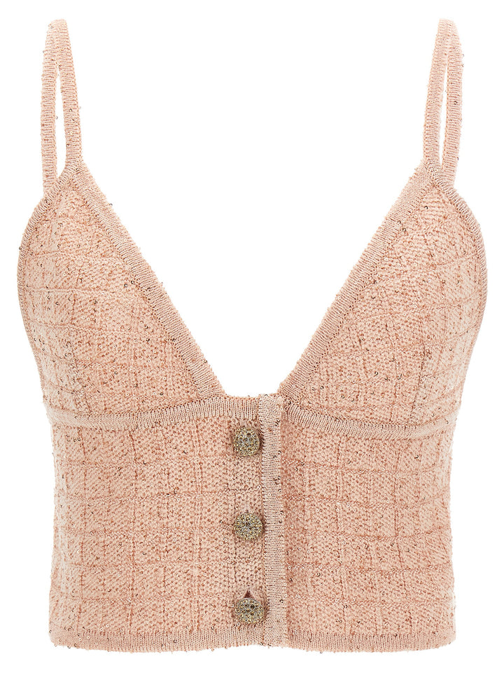 Alessandra Rich Multicolor Polyester Tank Tops