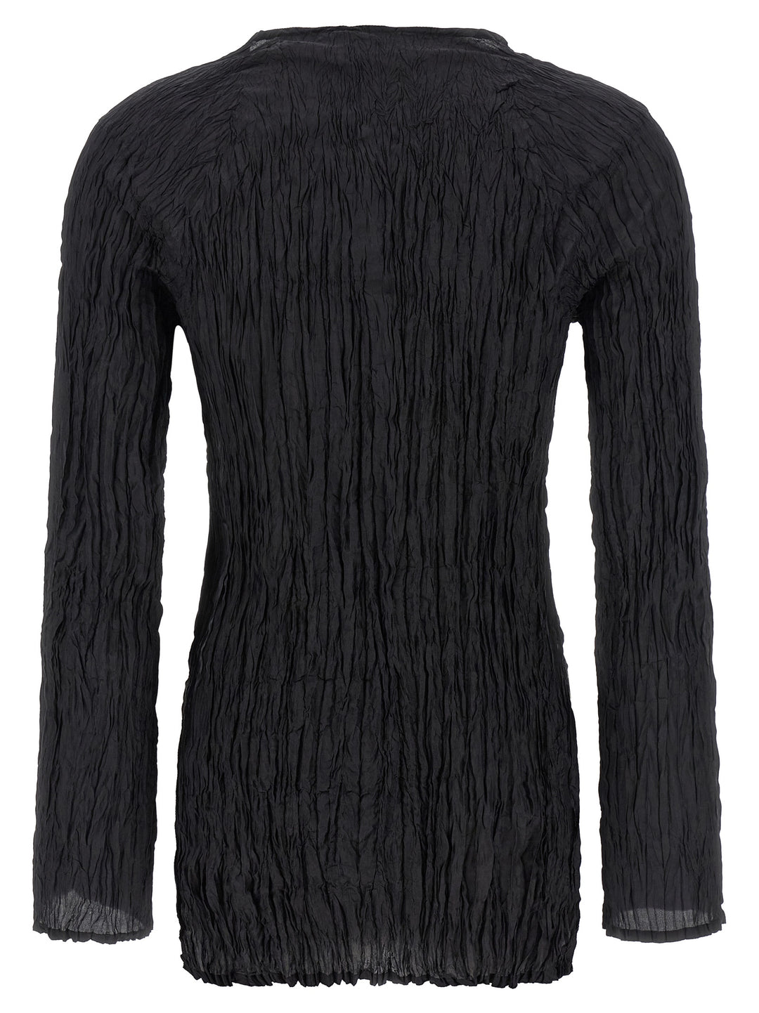 P.A.R.O.S.H. Black Silk Blouse