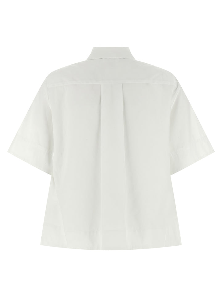 P.A.R.O.S.H. White Cotton Blouse