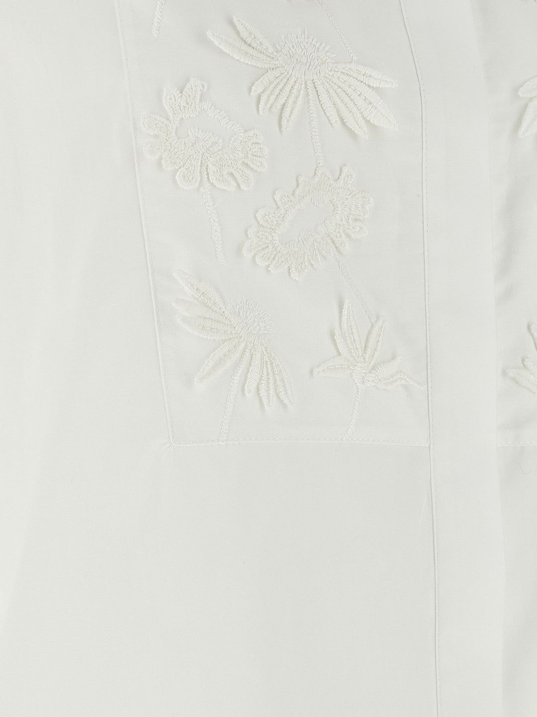 P.A.R.O.S.H. White Cotton Blouse