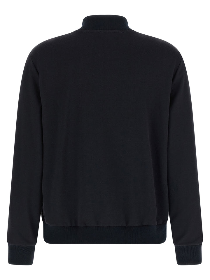 Peserico Blue Cotton Bomber