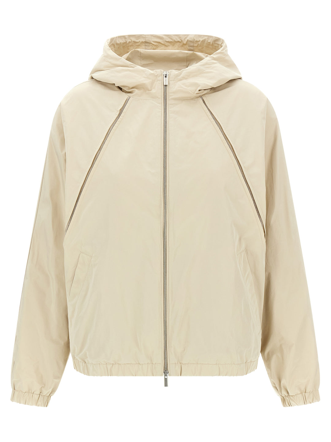 Peserico Beige Polyester Shell Jacket