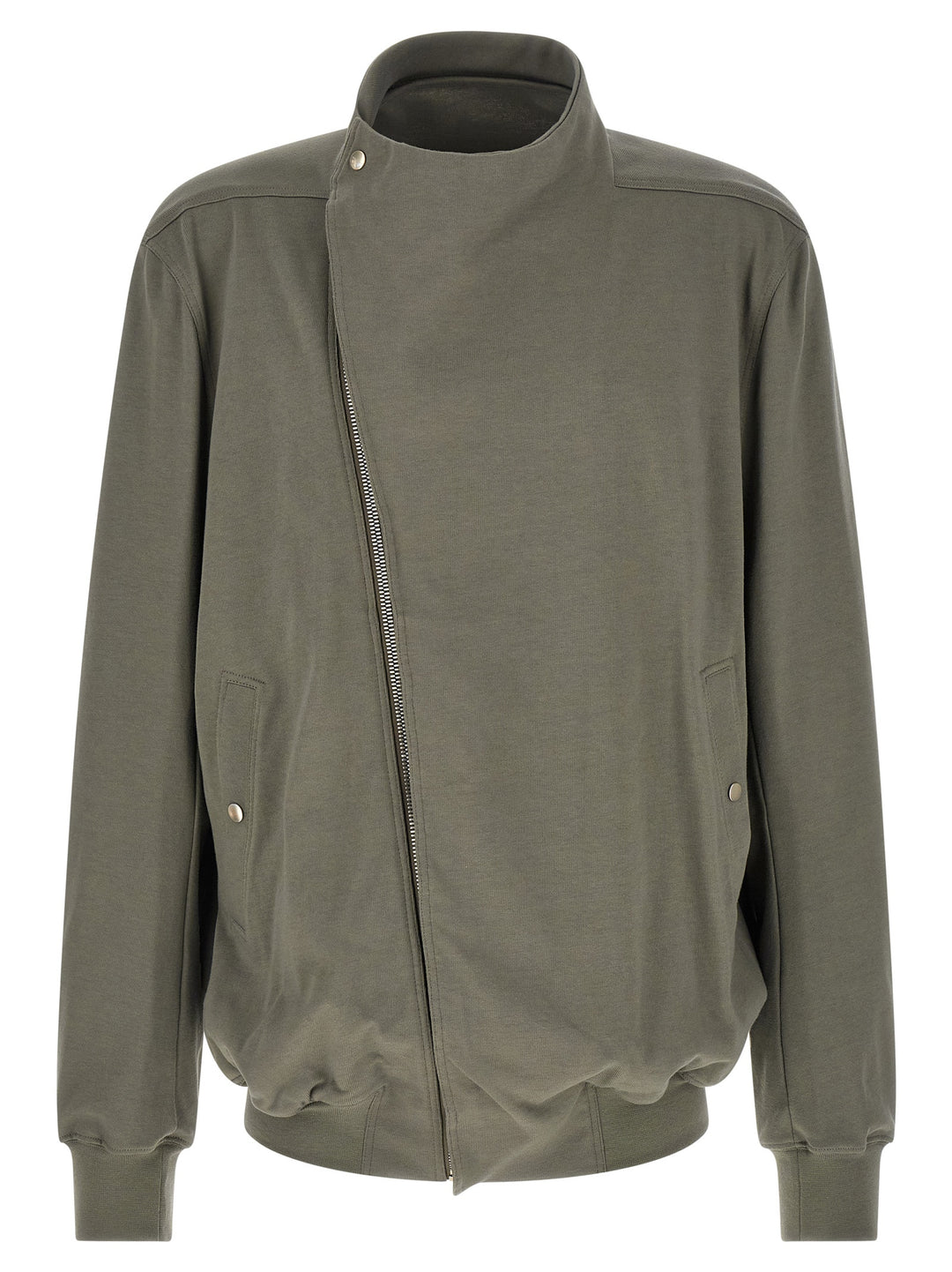 Rick Owens Gray Cotton Sweatshirt