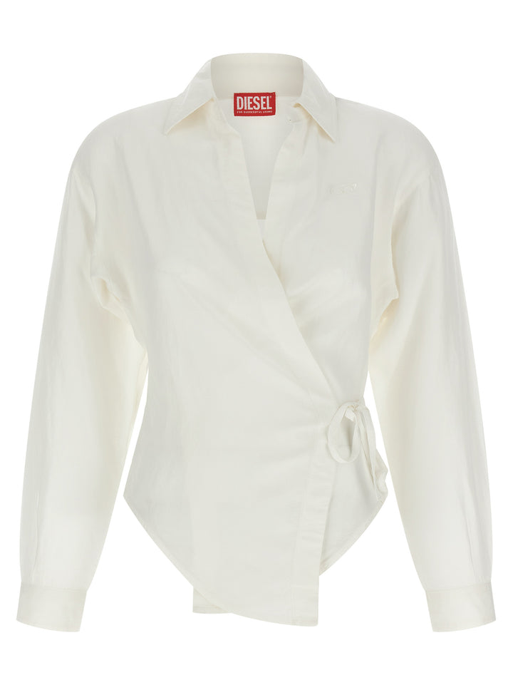 Diesel White Modal Blouse