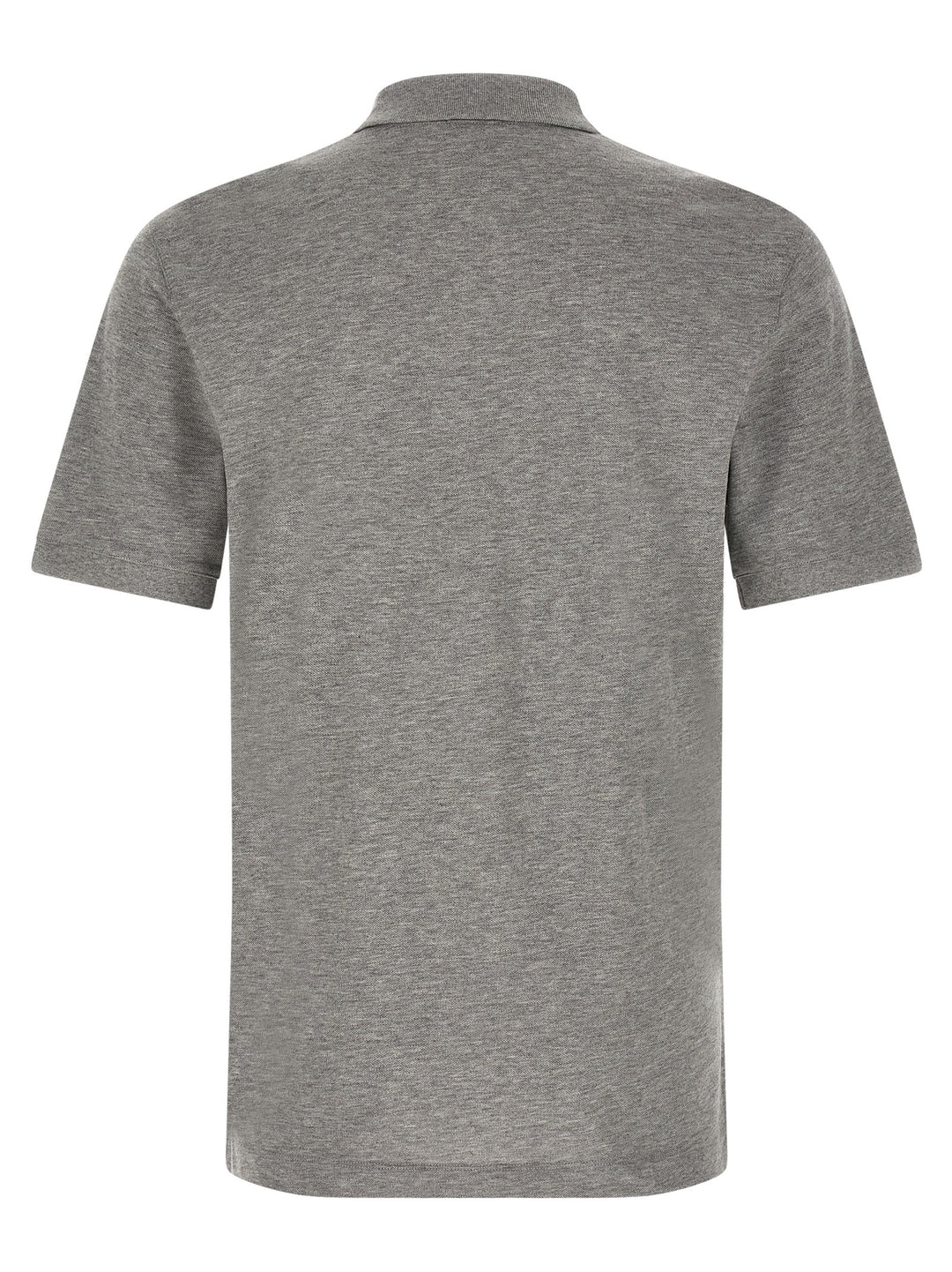 Hugo Boss Gray Cotton Polo Shirt