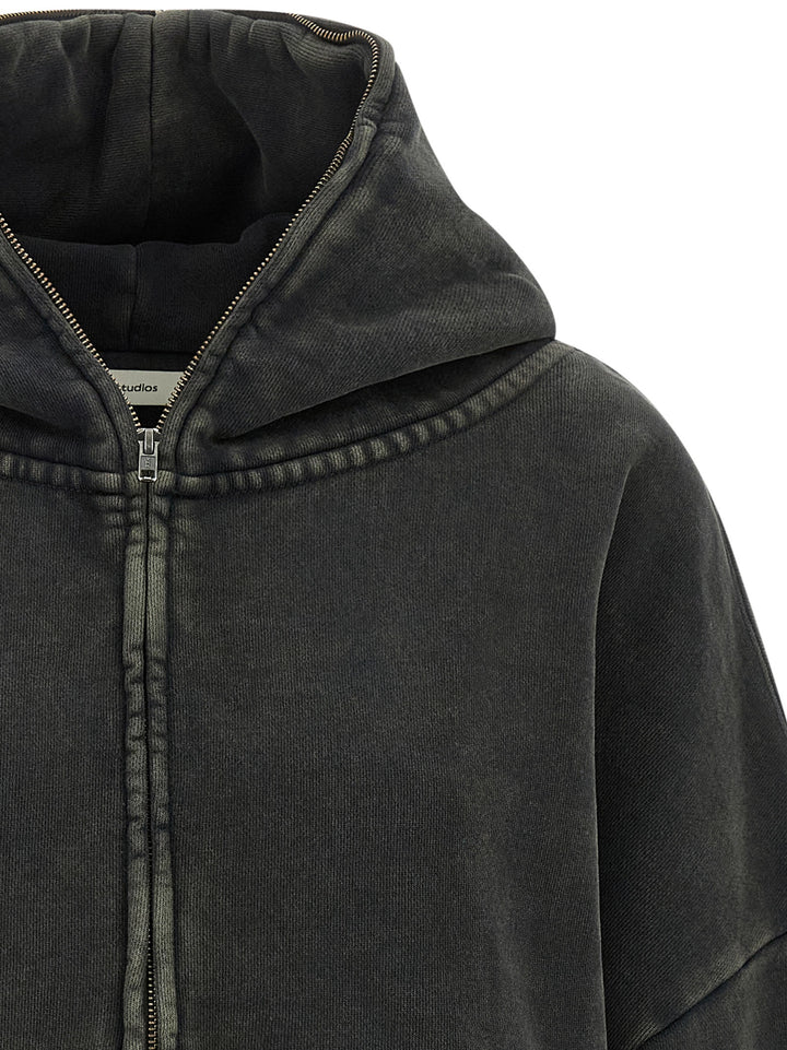 Entire Studios Gray Cotton Hoodie