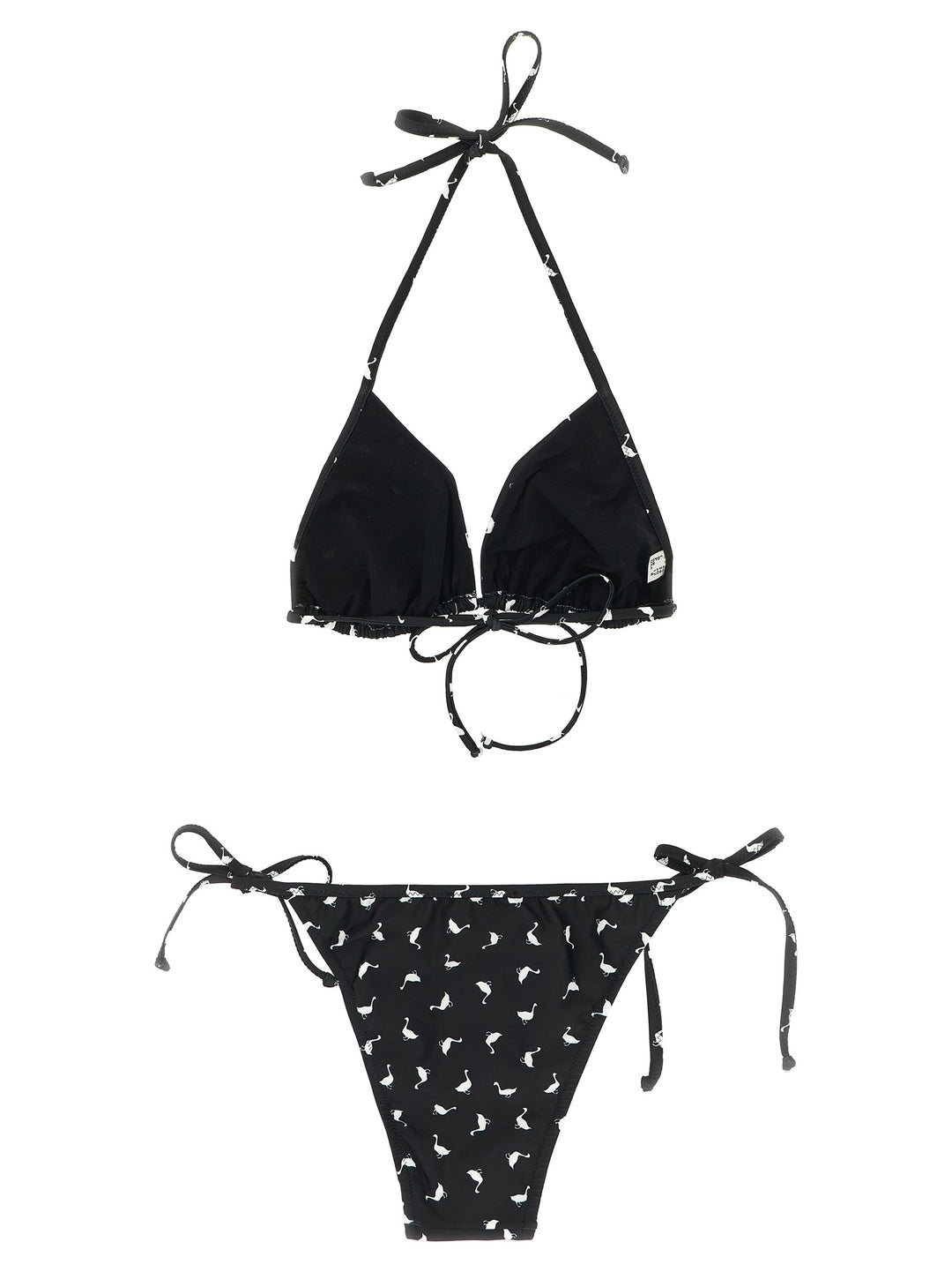 Moschino Bicolor Polyester Bikini