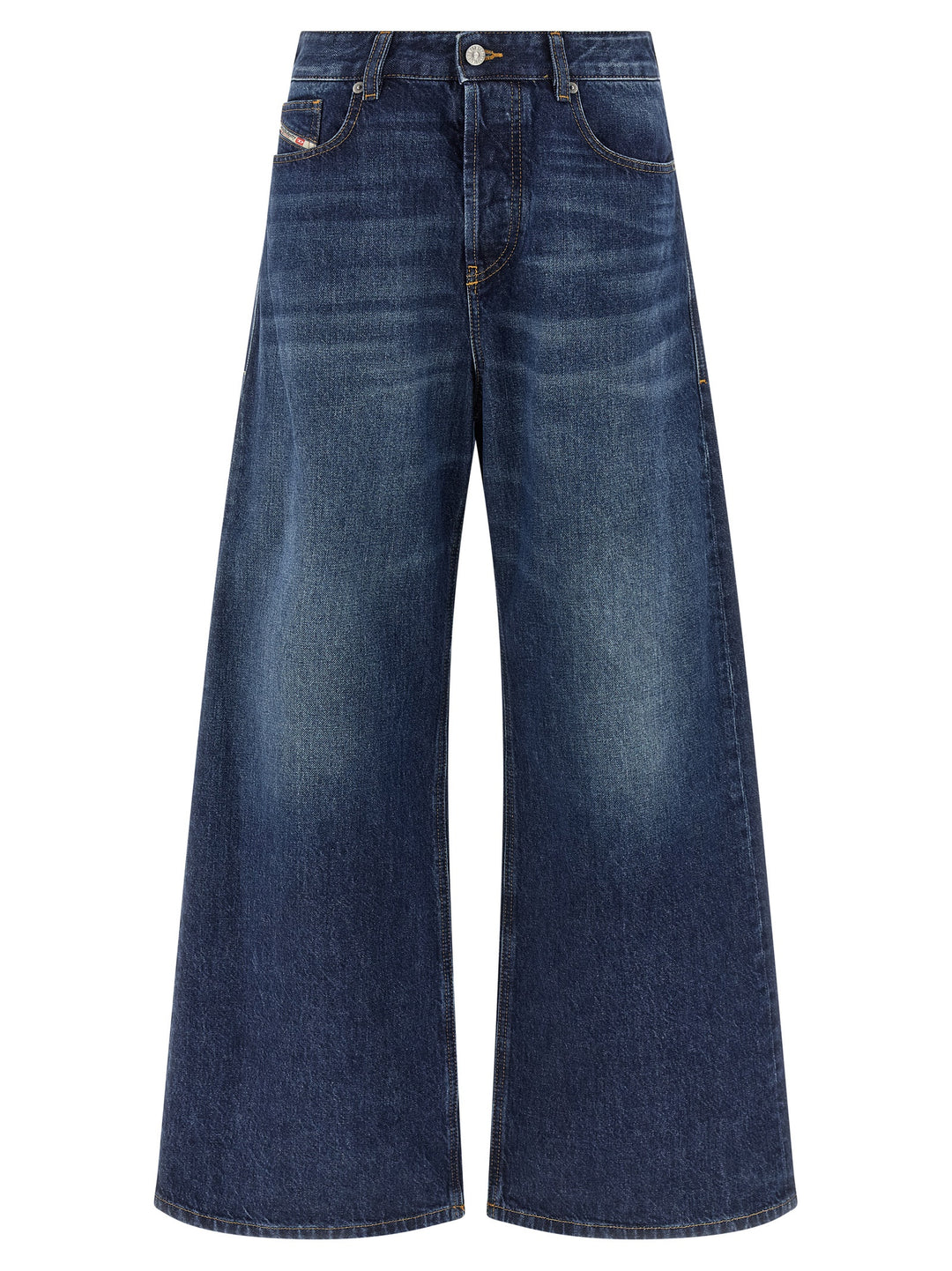 Diesel Blue Cotton Jeans Denim
