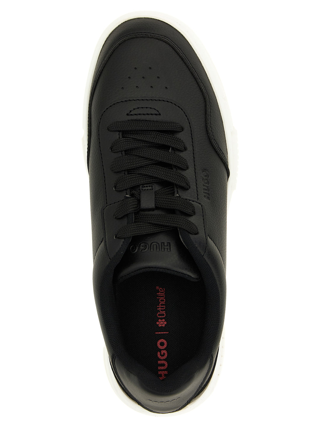 Hugo Boss Black Polyester Low Top Sneakers
