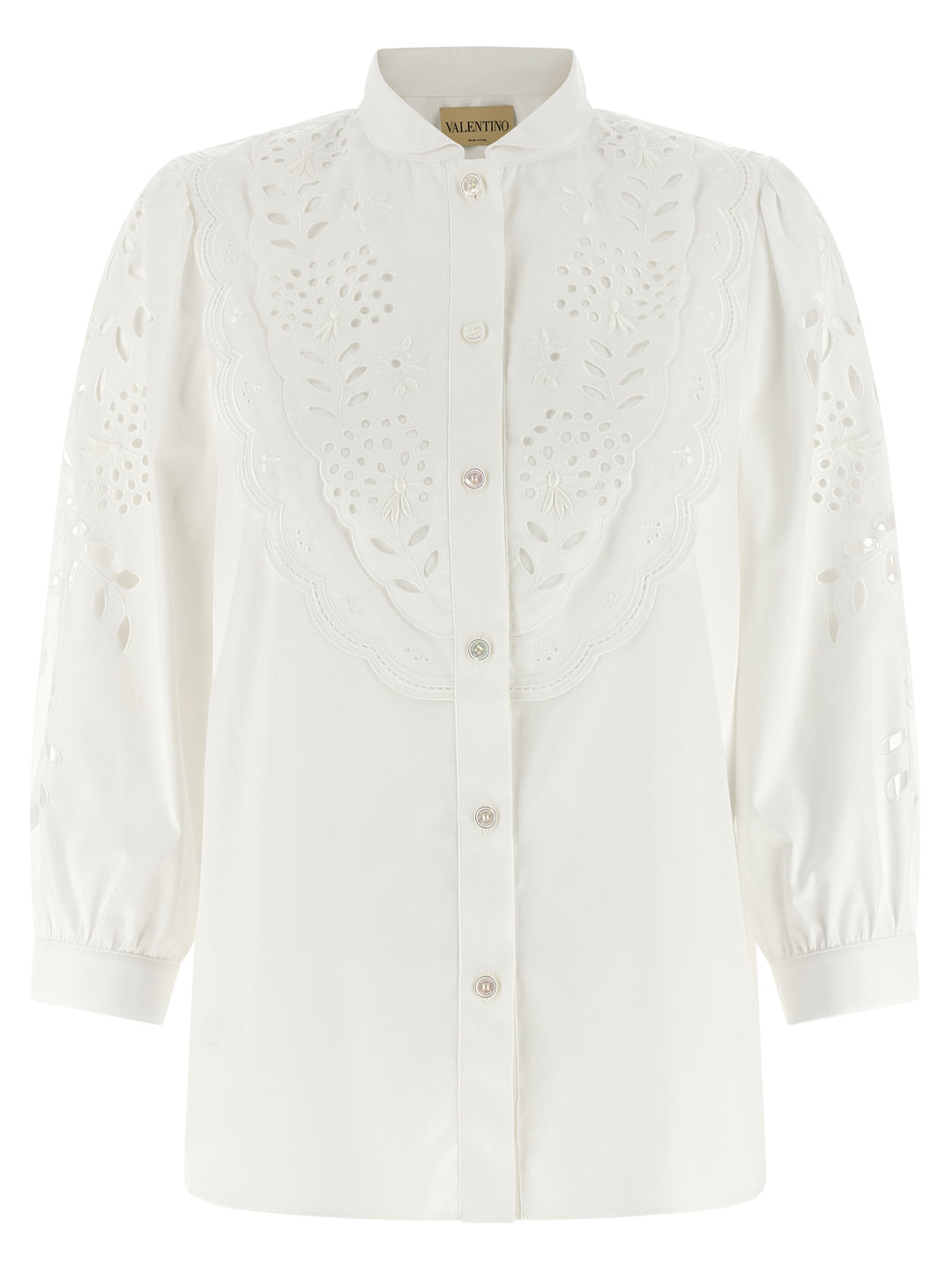Valentino Garavani White Cotton Blouse
