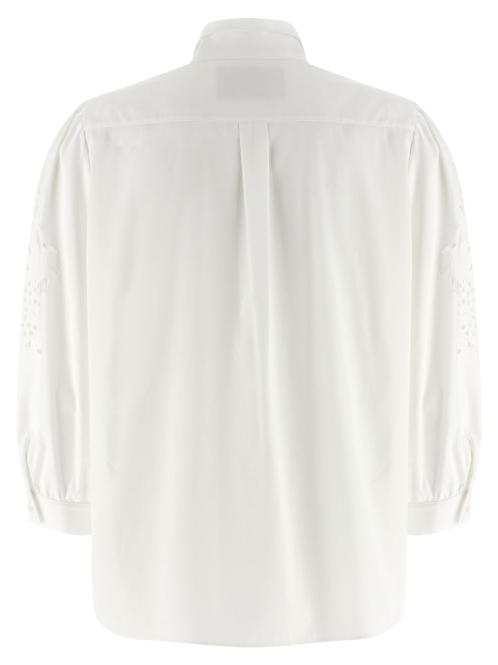 Valentino Garavani White Cotton Blouse
