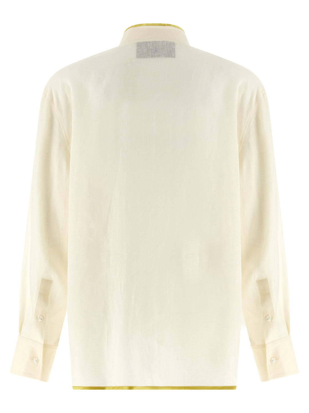 Valentino Garavani Beige Linen Blouse