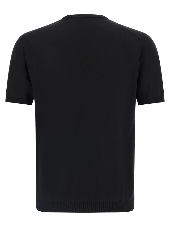 Roberto Collina Black Cotton Cardigan