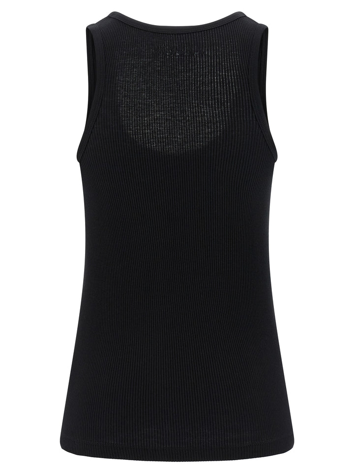 Isabel Marant Black Cotton Tank Tops