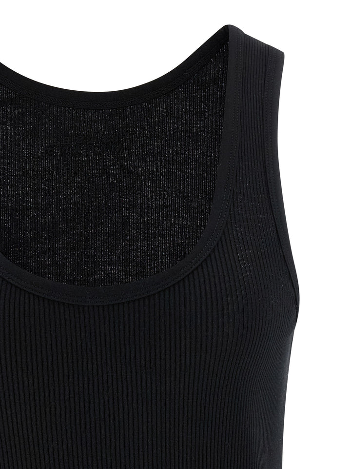 Isabel Marant Black Cotton Tank Tops