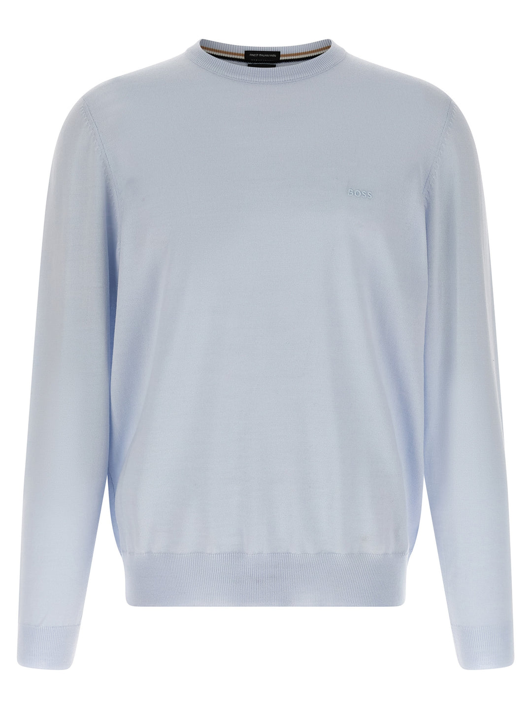 Hugo Boss Blue Virgin Wool Cardigan