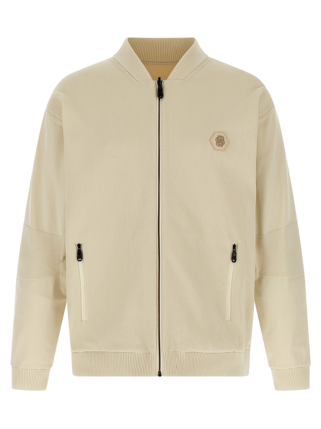 Hugo Boss Beige Polyamide Bomber