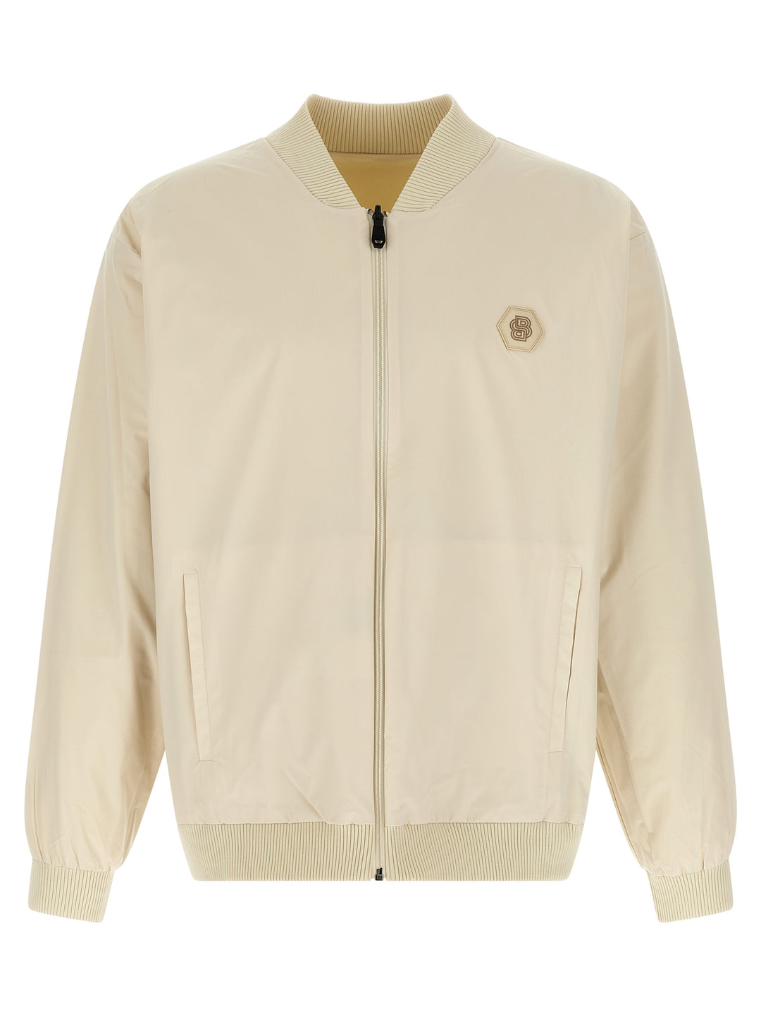 Hugo Boss Beige Polyamide Bomber