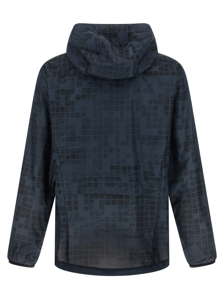 Hugo Boss Blue Rubber Shell Jacket