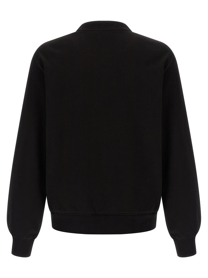 Dolce &amp; Gabbana Black Cotton Sweatshirt