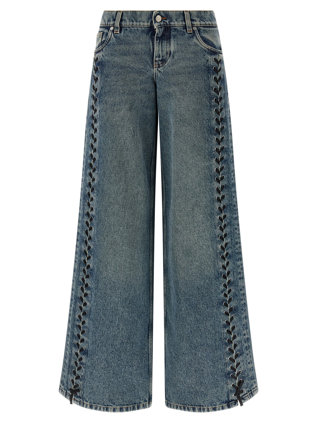 Stella McCartney Blue Cotton Jeans Denim