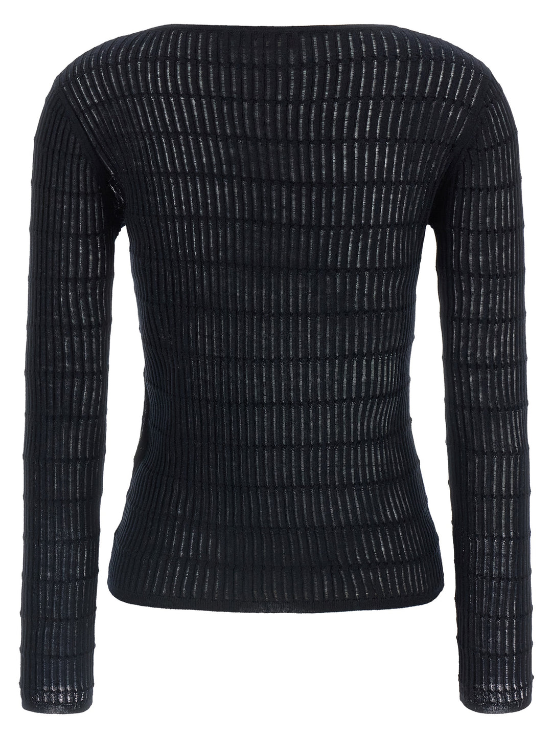 Max Mara Blue Silk Cardigan