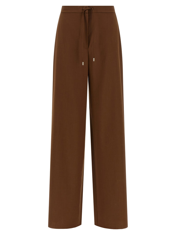 Max Mara Brown Virgin Wool Pants