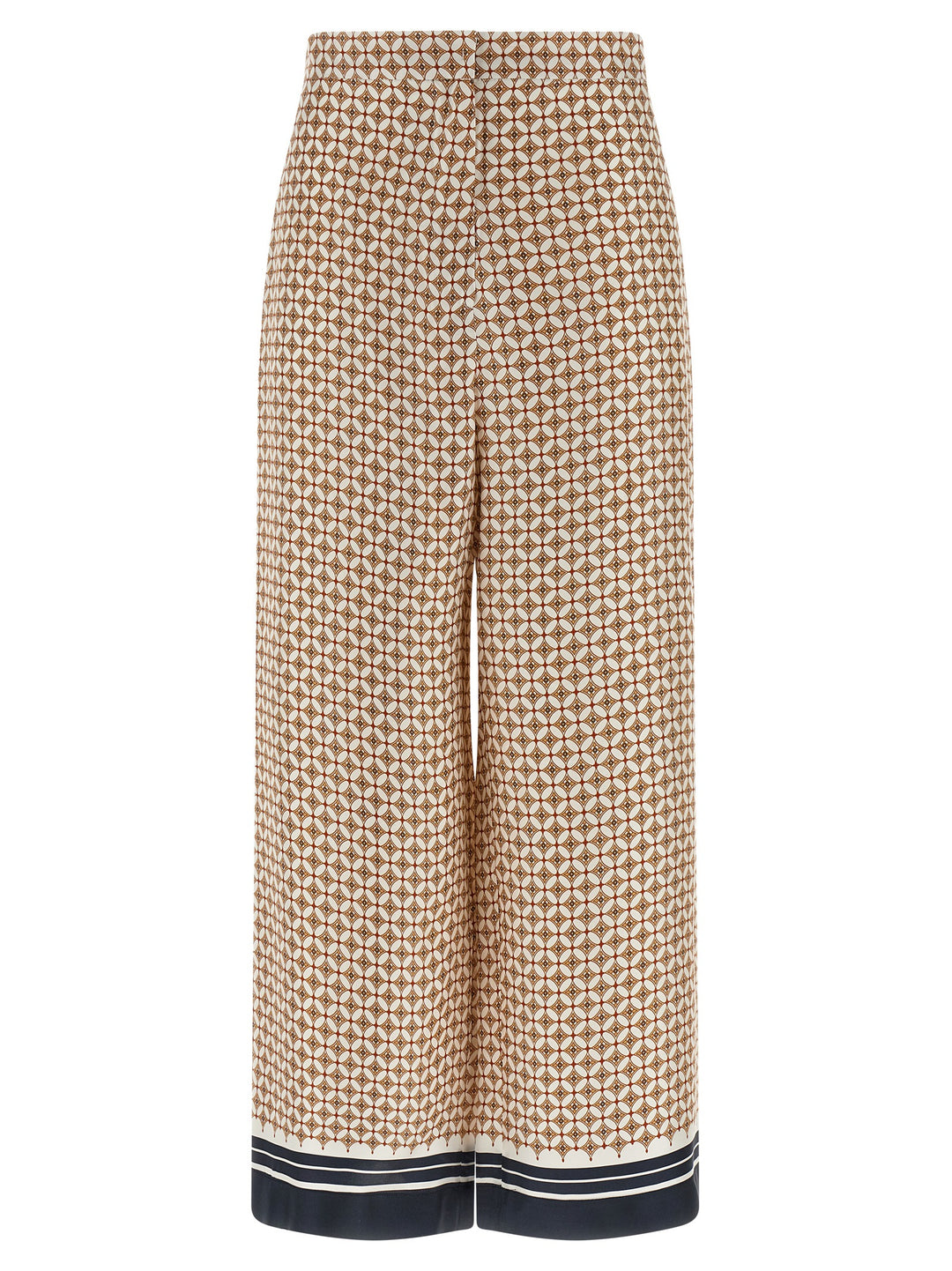 Max Mara Blue Silk Pants