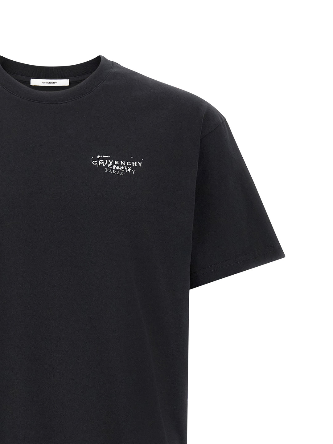 Givenchy Black Cotton T-Shirt