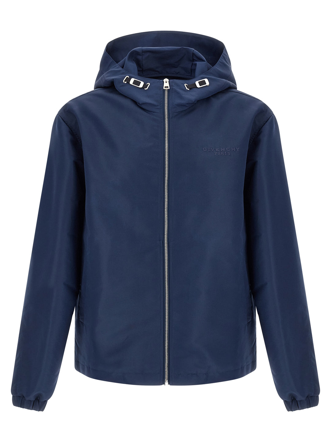 Givenchy Blue Polyester Shell Jacket