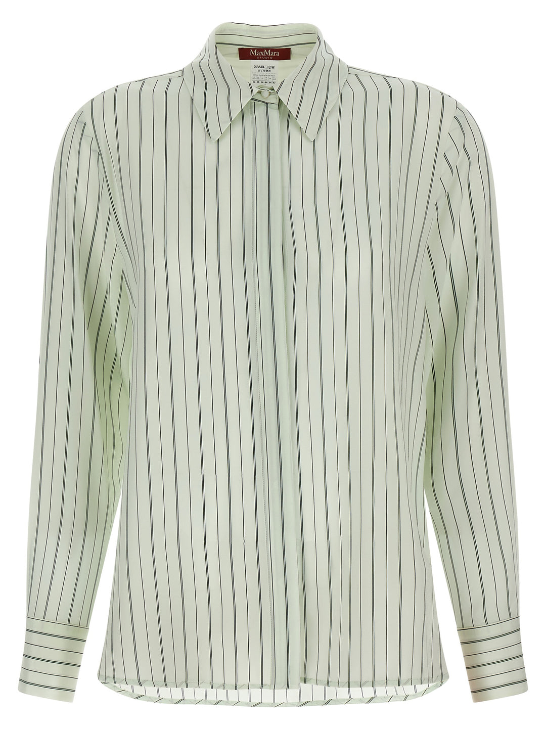 Max Mara Bicolor Silk Blouse
