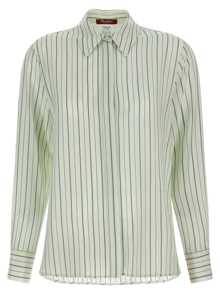 Max Mara Bicolor Silk Blouse