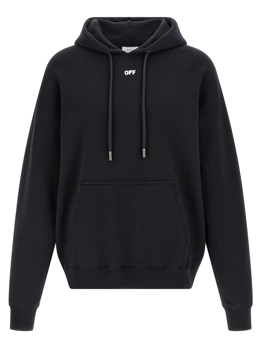 Off-White Black Cotton Sweatshirt