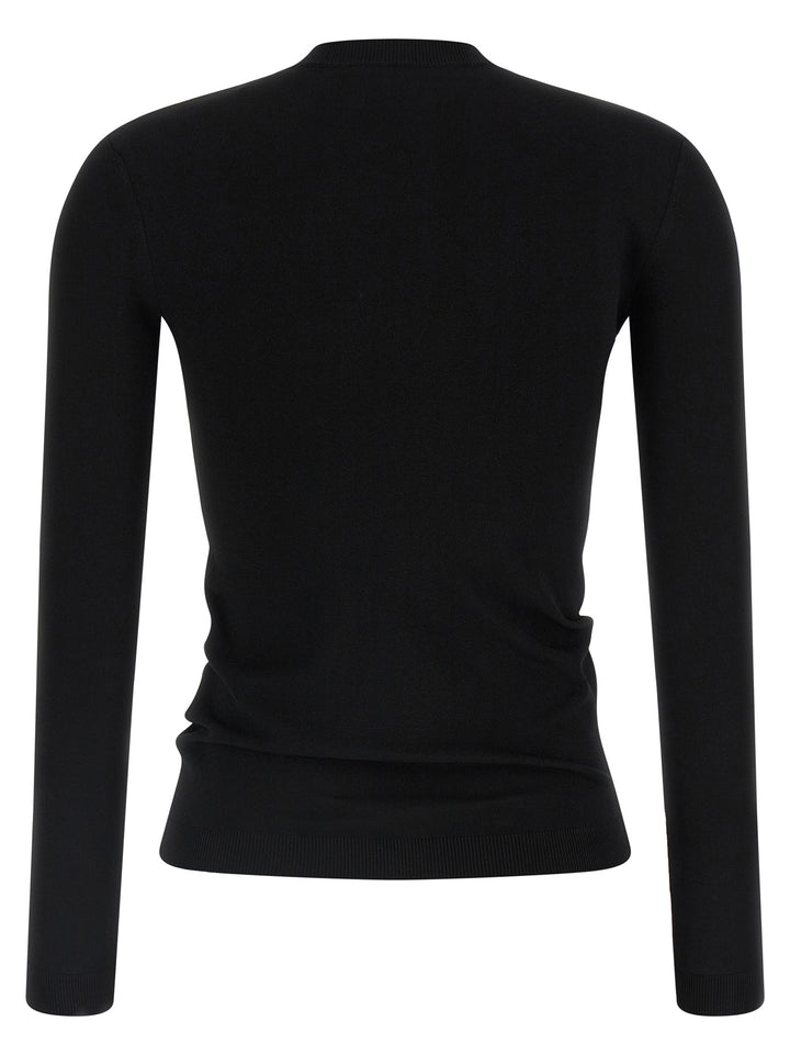 Valentino Garavani Black Viscose Cardigan