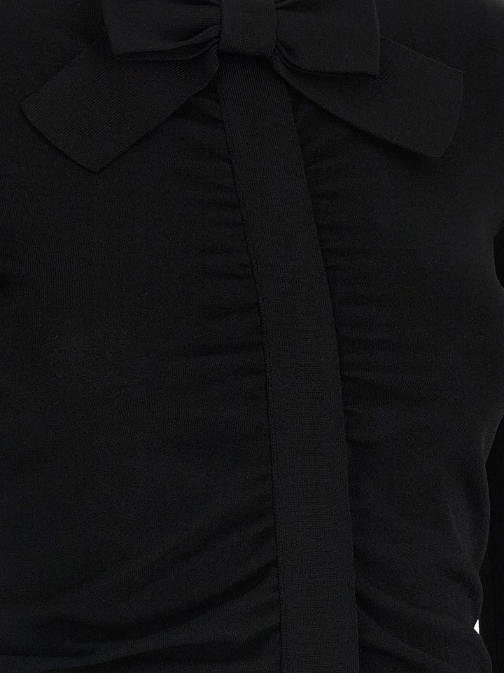 Valentino Garavani Black Viscose Cardigan