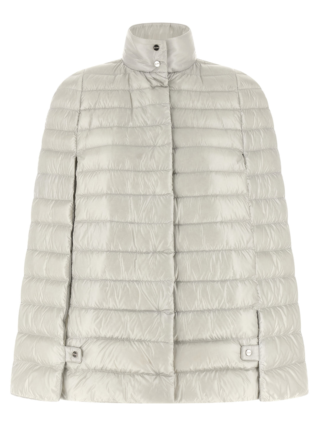 Herno Gray Polyamide Full-Length Jacket
