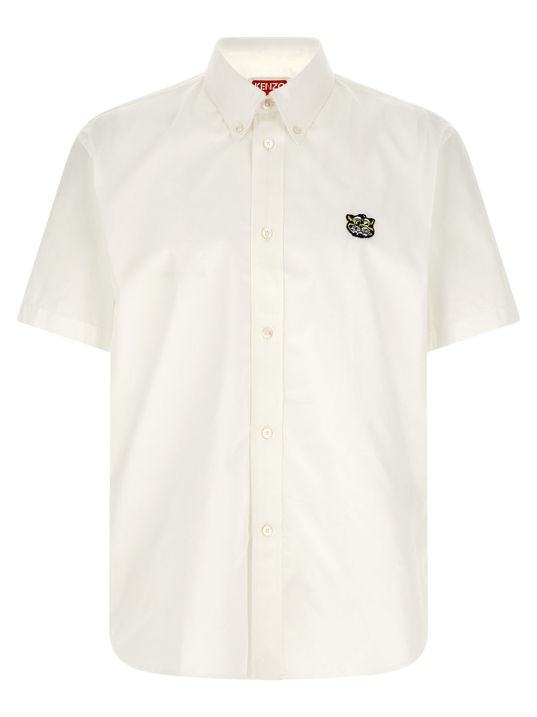 Kenzo White Cotton Blouse