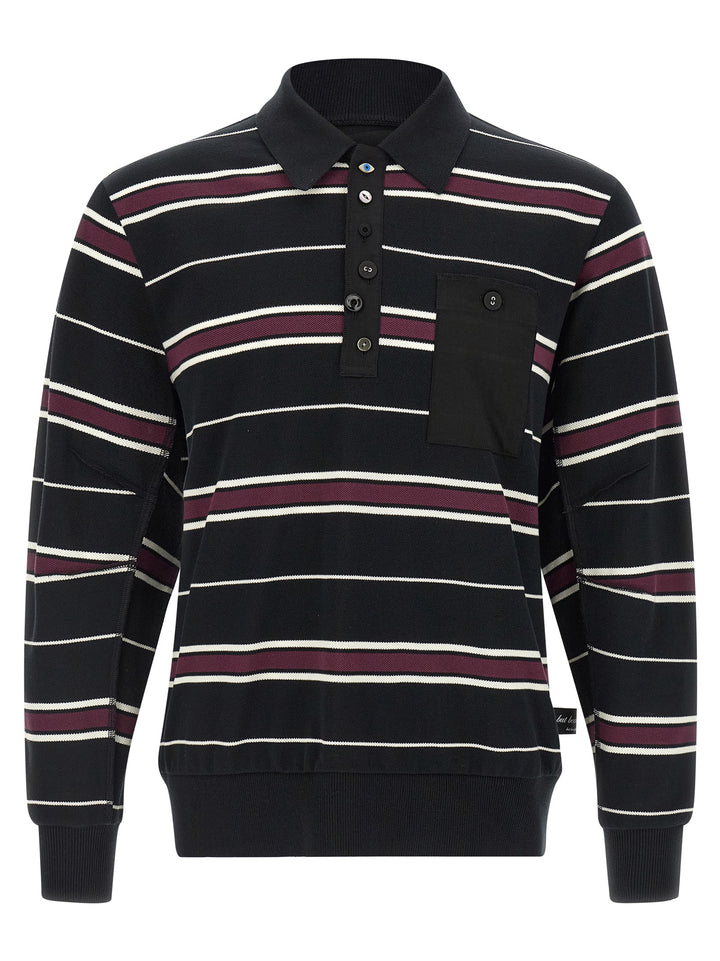 Undercover Multicolor Cotton Polo Shirt
