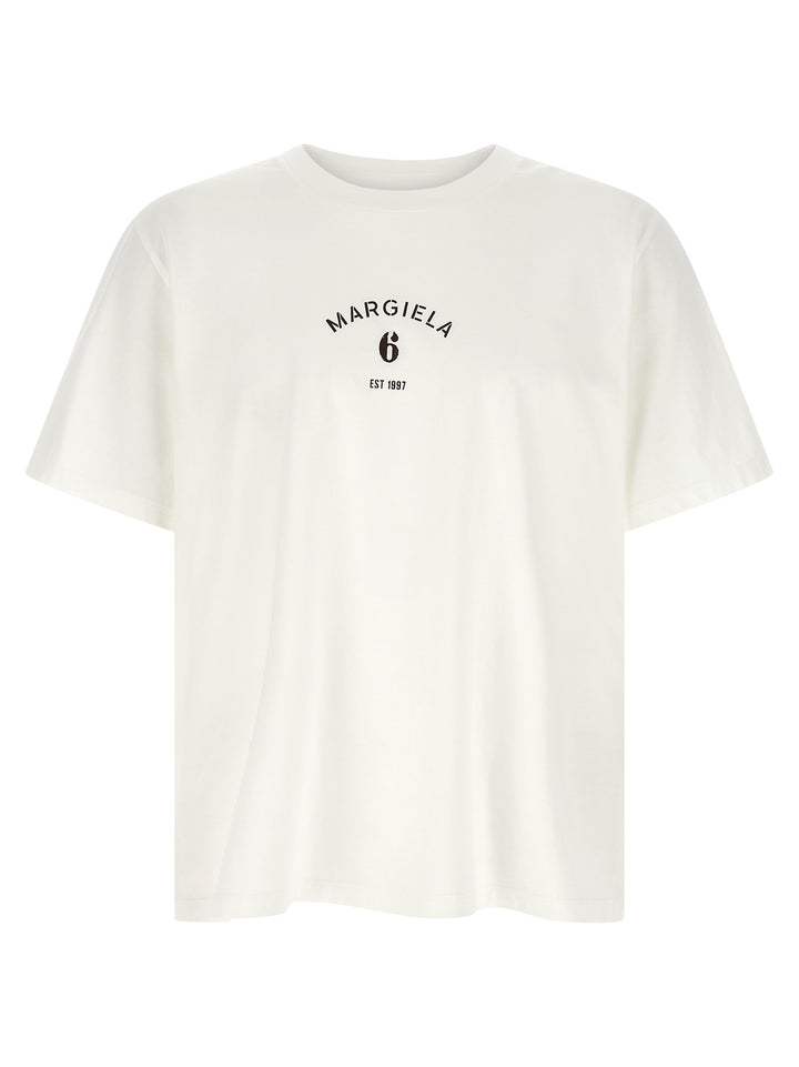 MM6 Maison Margiela White Cotton T-Shirt