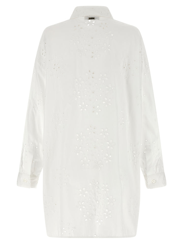 Herno White Cotton Blouse