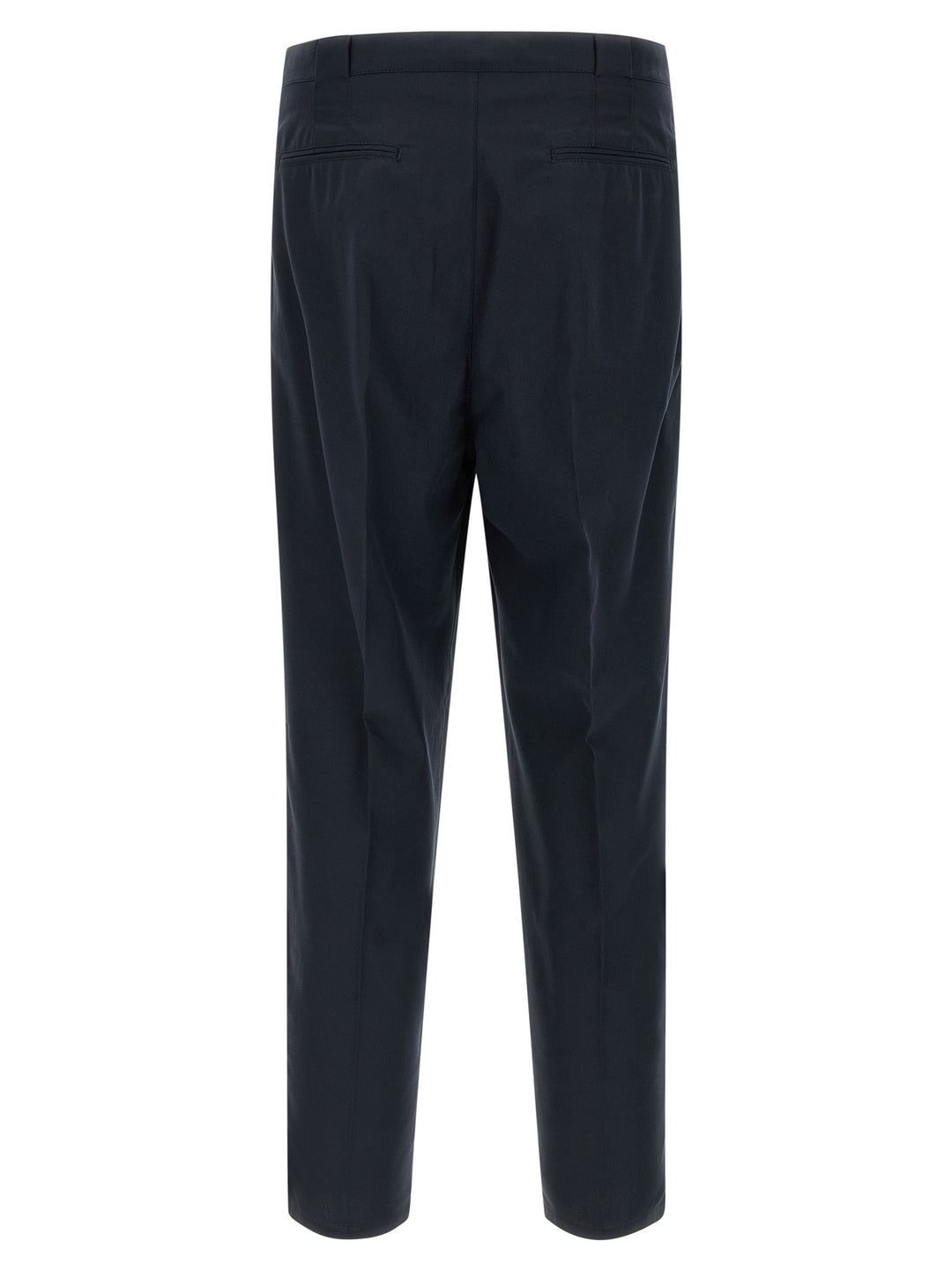 Brunello Cucinelli Blue Cotton Chino Pants