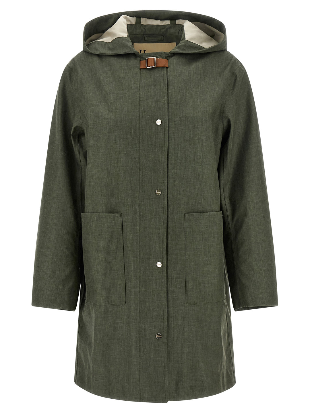 Herno Bicolor Linen Coat